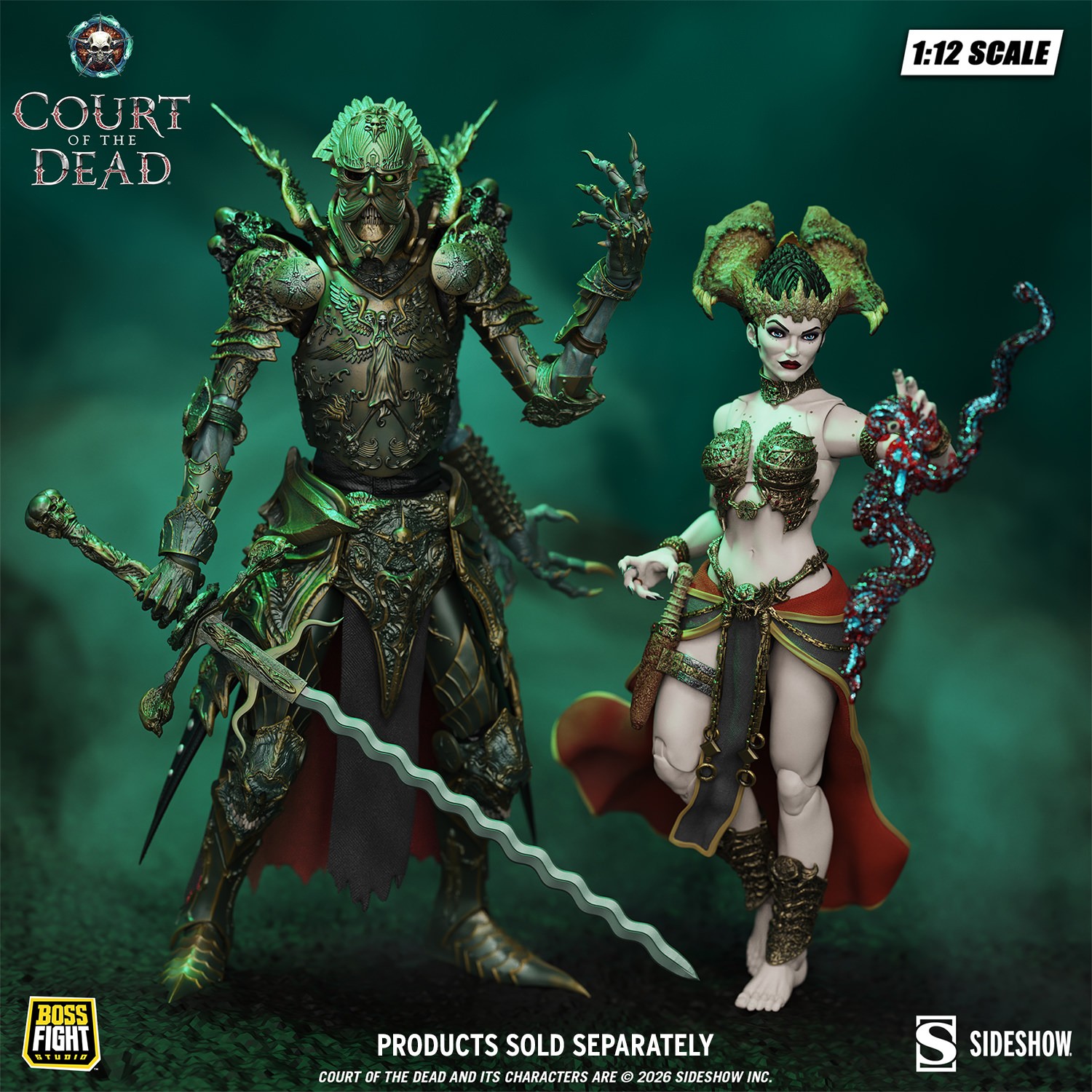 Court of the Dead Gethsemoni: Queen of the Dead Action Figure  (Prototype Shown) View 9