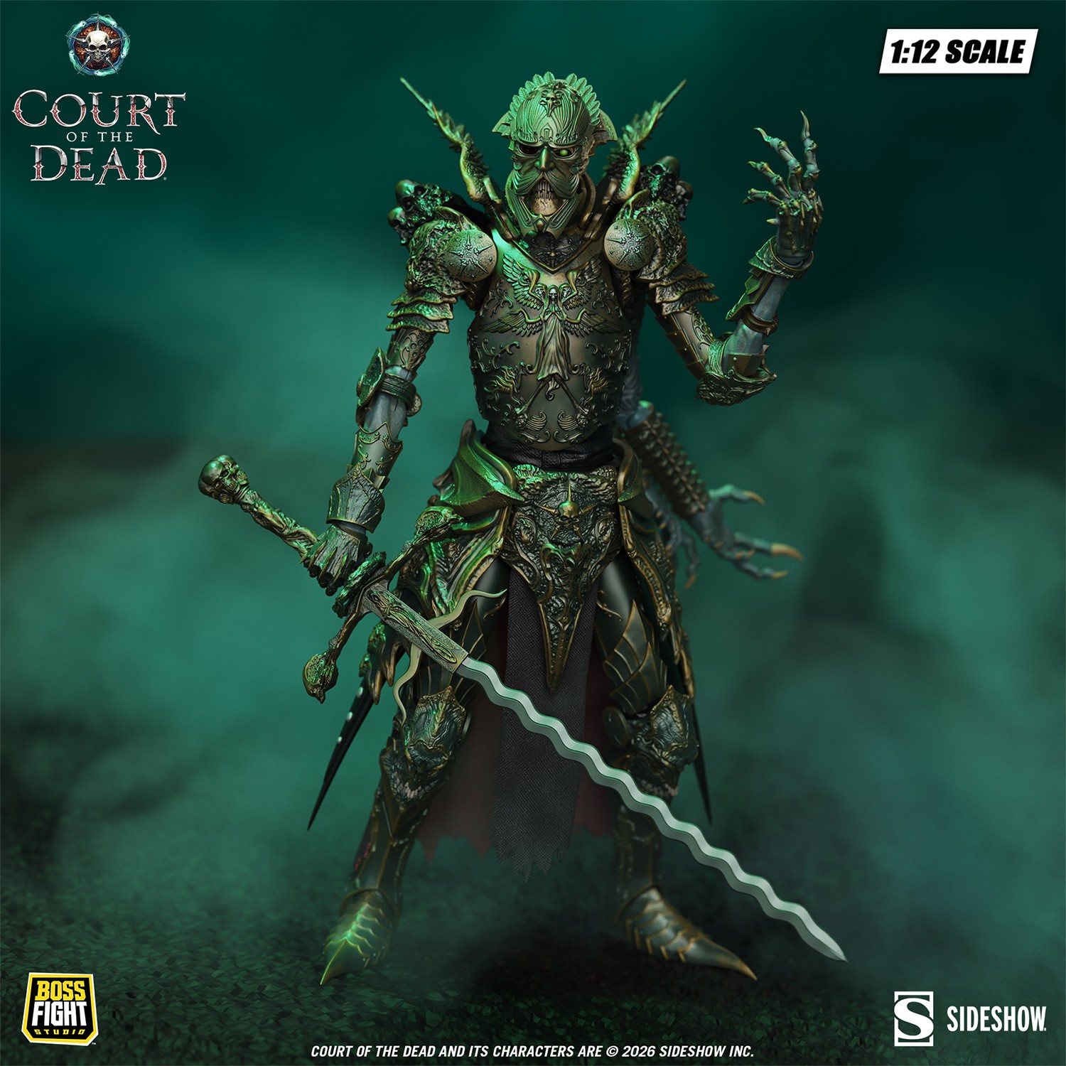 Court of the Dead Mortighull: Exalted Reaper General Action Figure  (Prototype Shown) View 1