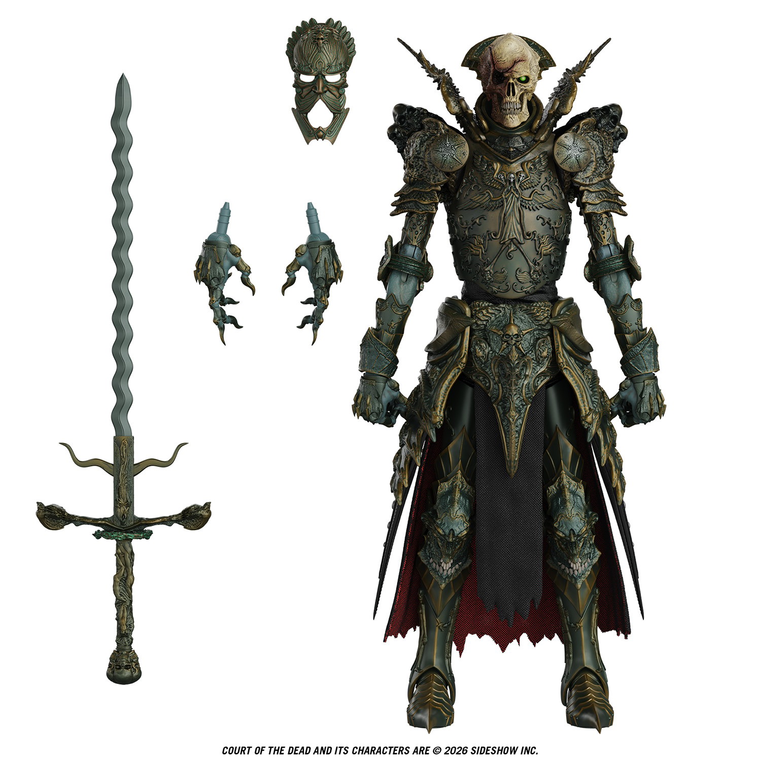 Court of the Dead Mortighull: Exalted Reaper General Action Figure  (Prototype Shown) View 4