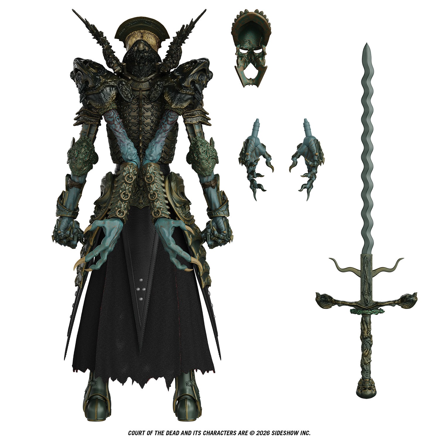Court of the Dead Mortighull: Exalted Reaper General Action Figure  (Prototype Shown) View 5