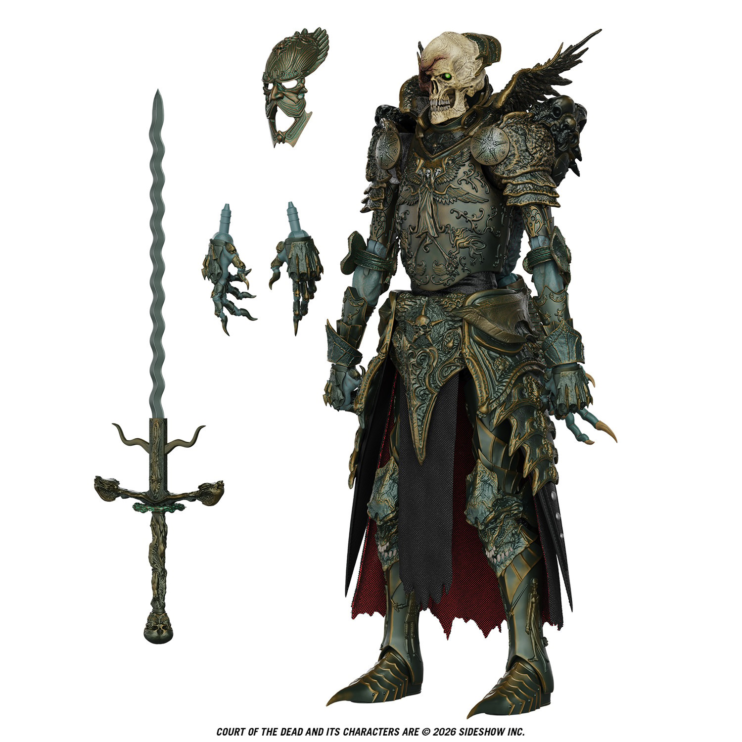 Court of the Dead Mortighull: Exalted Reaper General Action Figure  (Prototype Shown) View 6