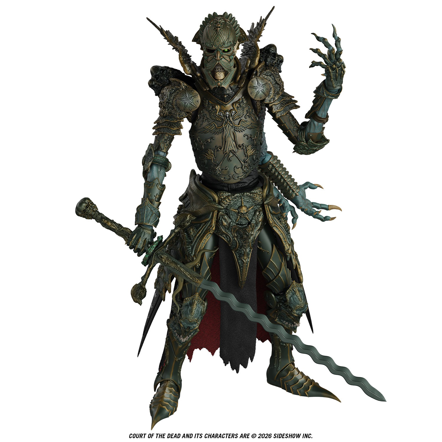 Court of the Dead Mortighull: Exalted Reaper General Action Figure  (Prototype Shown) View 7