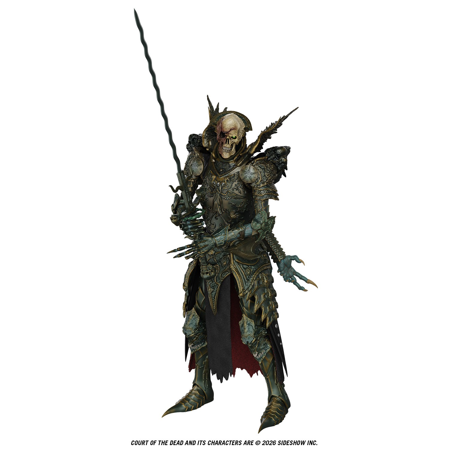 Court of the Dead Mortighull: Exalted Reaper General Action Figure  (Prototype Shown) View 8