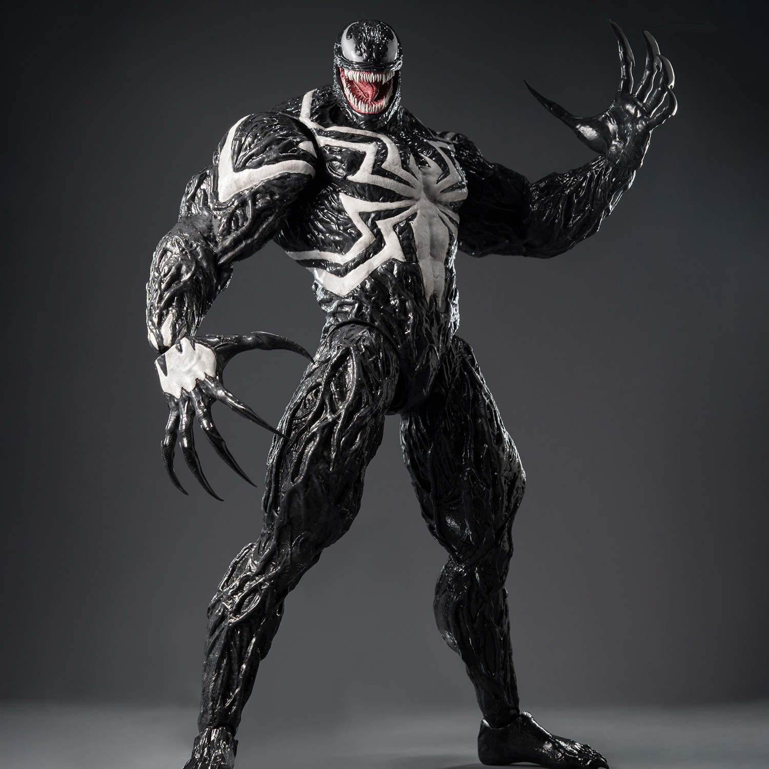 Marvel DLX Venom Action Figure  (Prototype Shown) View 1