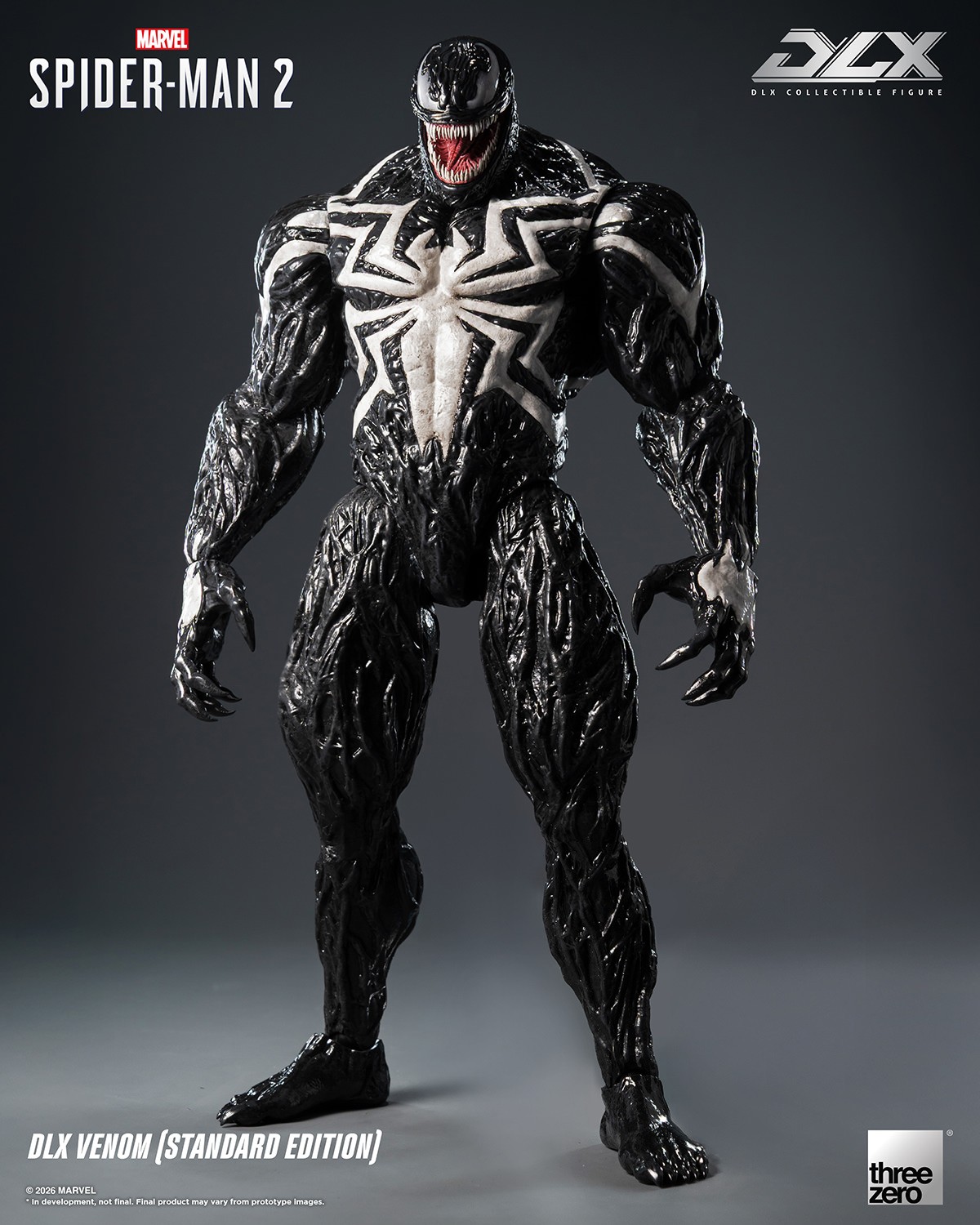 Marvel DLX Venom Action Figure  (Prototype Shown) View 7