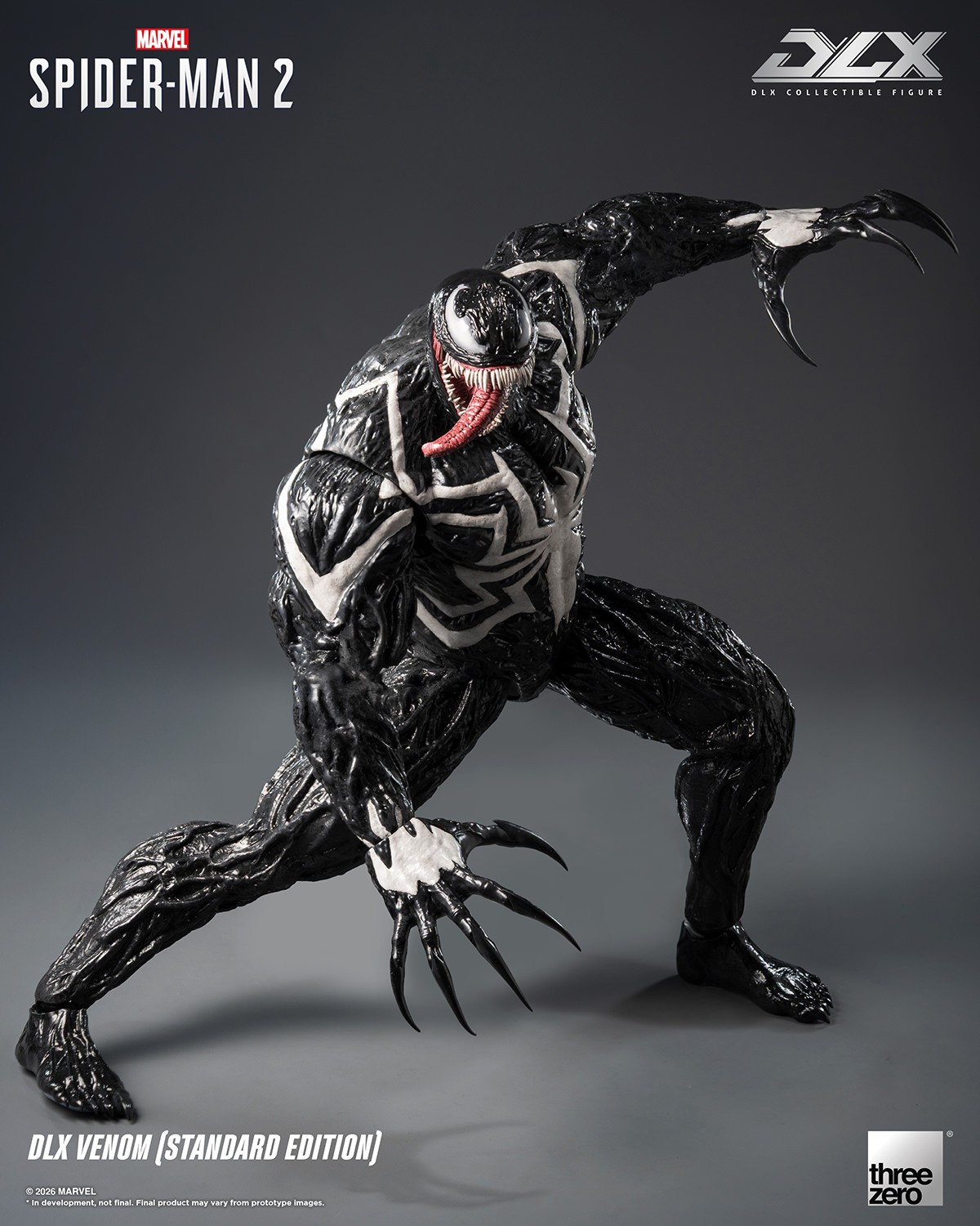 Marvel DLX Venom Action Figure  (Prototype Shown) View 9