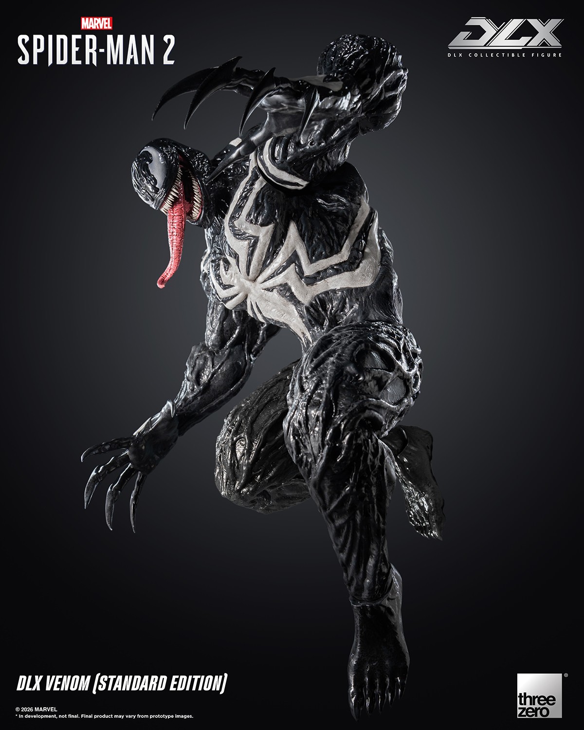 Marvel DLX Venom Action Figure  (Prototype Shown) View 12