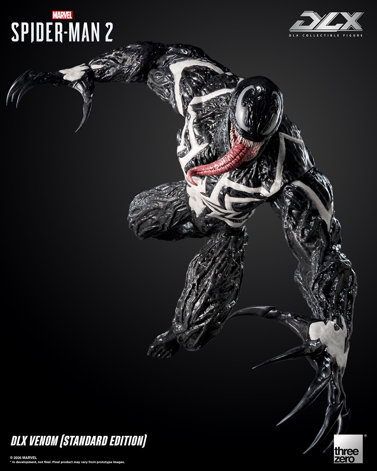 Marvel DLX Venom Action Figure  (Prototype Shown) View 13