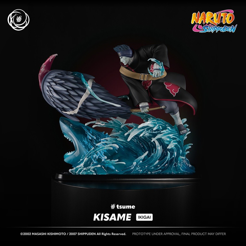 Naruto Kisame IKIGAI Statues  (Prototype Shown) View 1