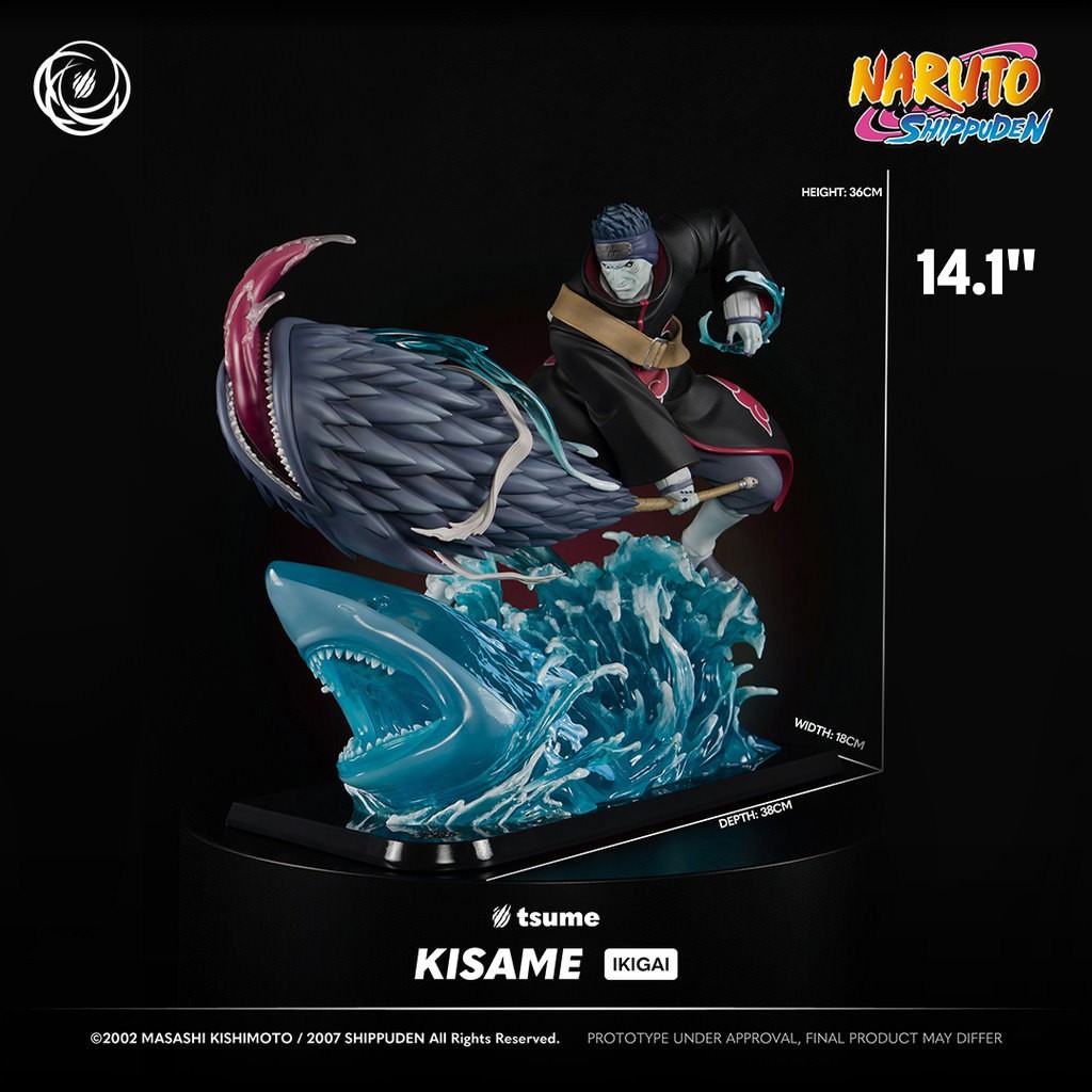 Naruto Kisame IKIGAI Statues  (Prototype Shown) View 2