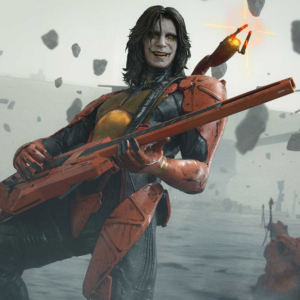 Death Stranding Higgs 1:3 Scale Statue  (Prototype Shown) View 3