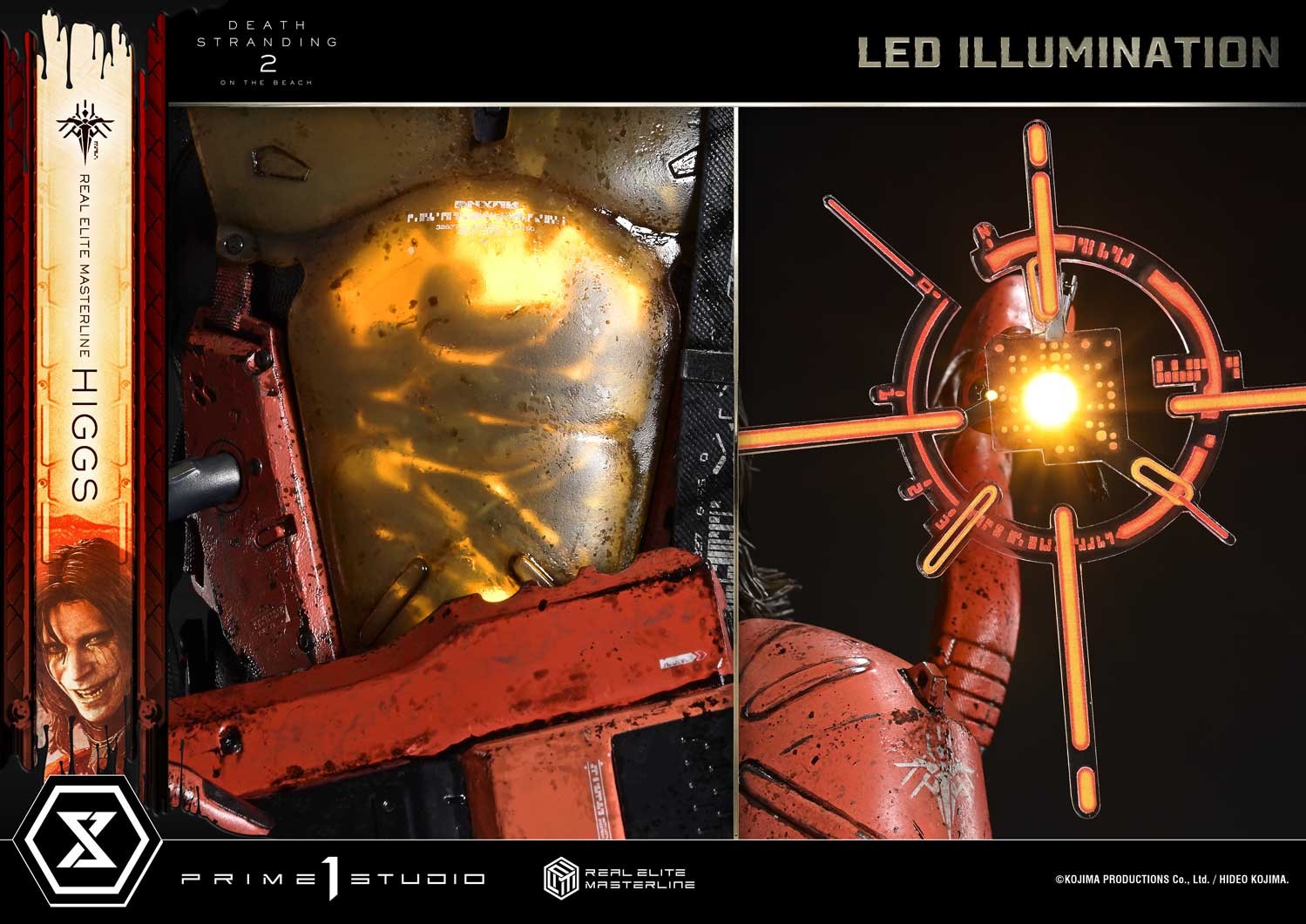 Death Stranding Higgs 1:3 Scale Statue  (Prototype Shown) View 7