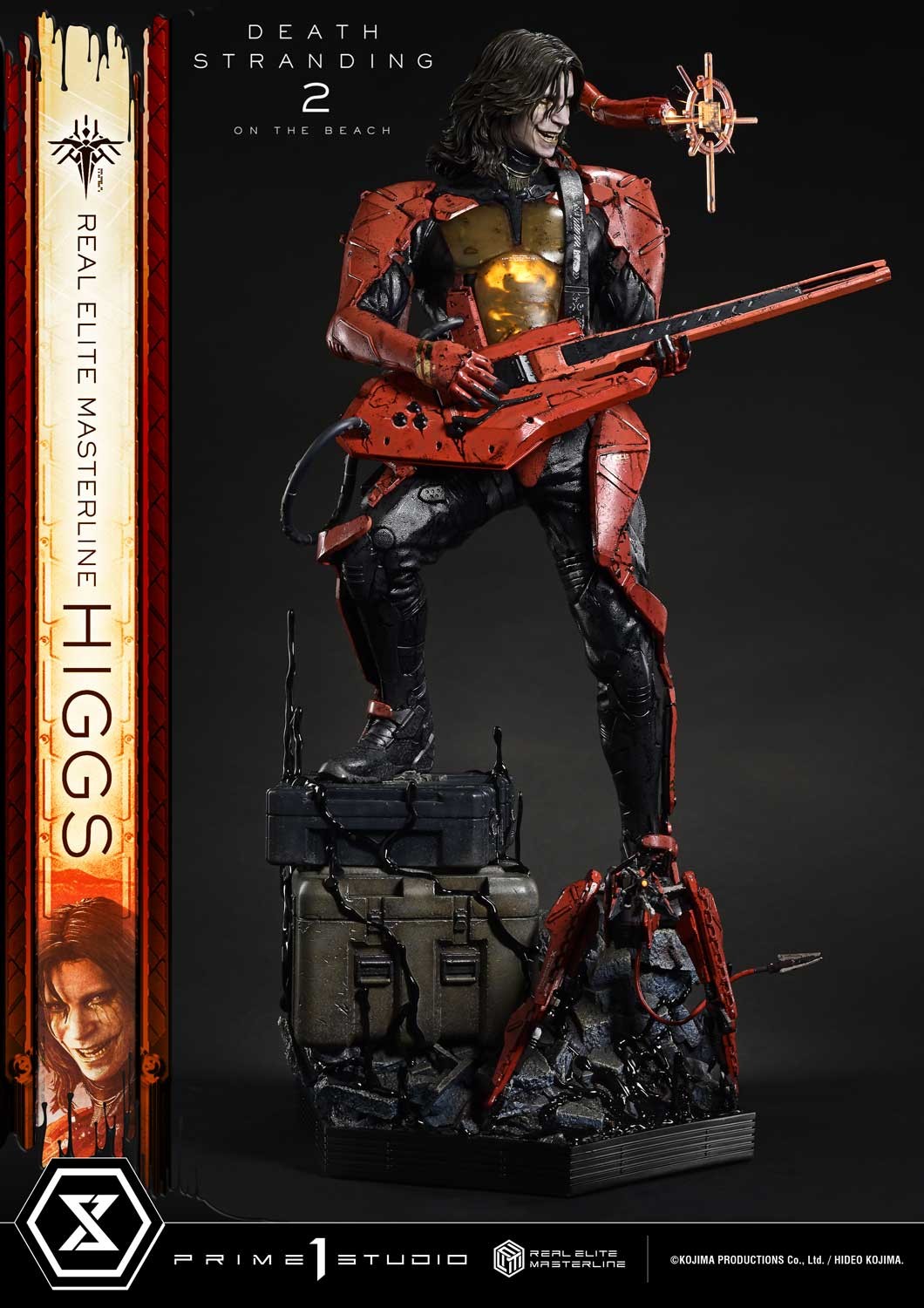 Death Stranding Higgs 1:3 Scale Statue  (Prototype Shown) View 11