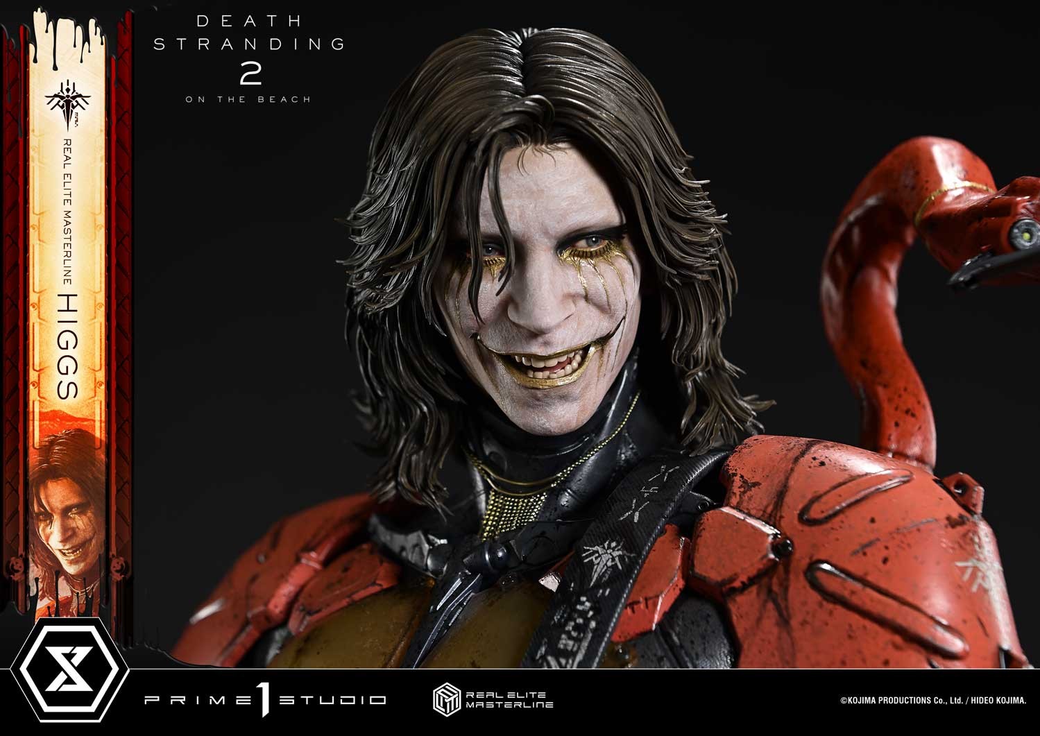 Death Stranding Higgs 1:3 Scale Statue  (Prototype Shown) View 12