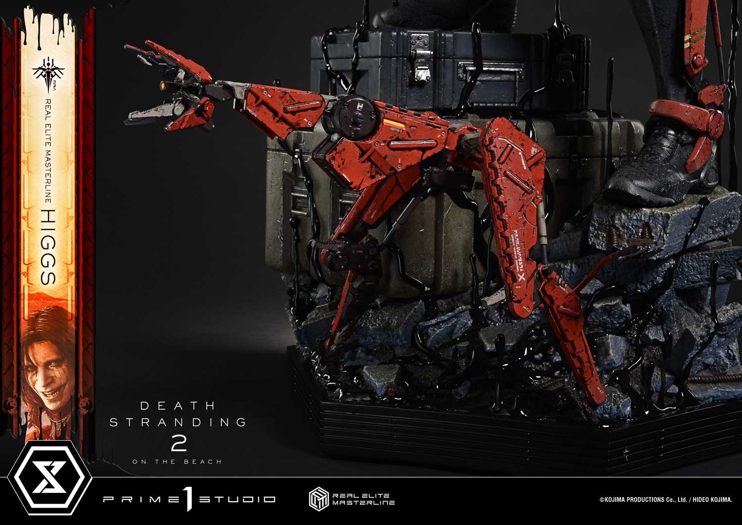 Death Stranding Higgs 1:3 Scale Statue  (Prototype Shown) View 13