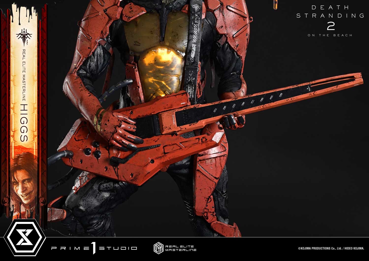 Death Stranding Higgs 1:3 Scale Statue  (Prototype Shown) View 15