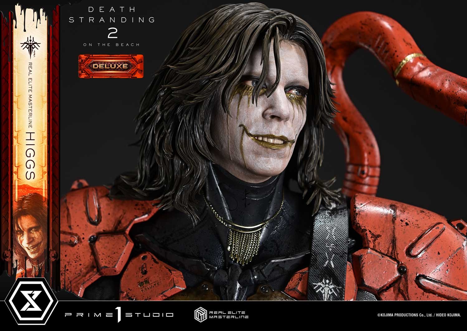 Death Stranding Higgs (Deluxe Version) 1:3 Scale Statue  (Prototype Shown) View 15