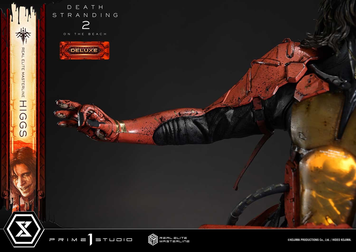 Death Stranding Higgs (Deluxe Version) 1:3 Scale Statue  (Prototype Shown) View 16