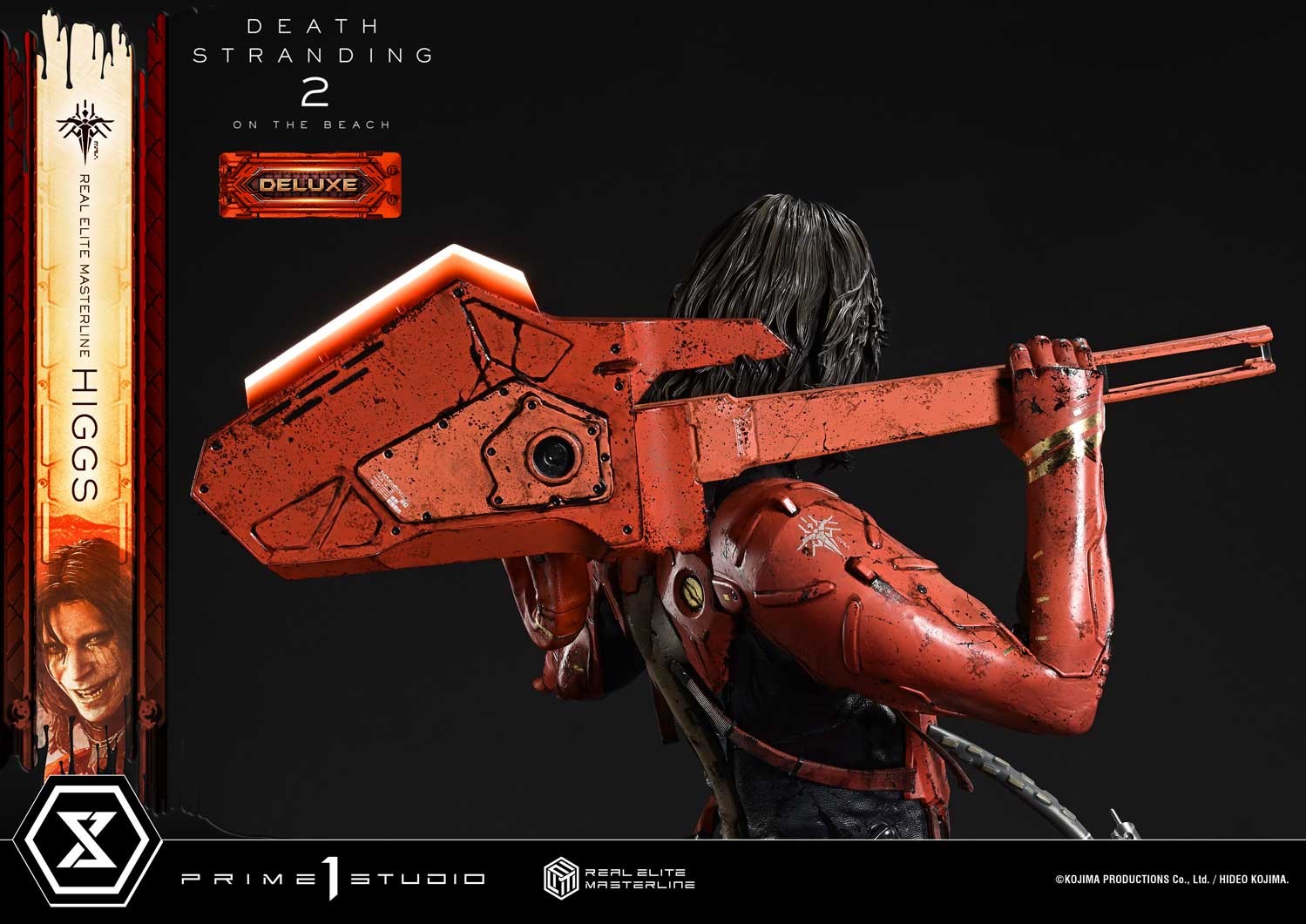 Death Stranding Higgs (Deluxe Version) 1:3 Scale Statue  (Prototype Shown) View 17