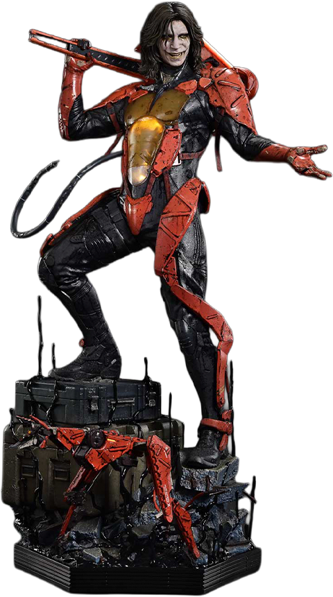 Death Stranding Higgs (Deluxe Version) 1:3 Scale Statue  (Prototype Shown) View 20