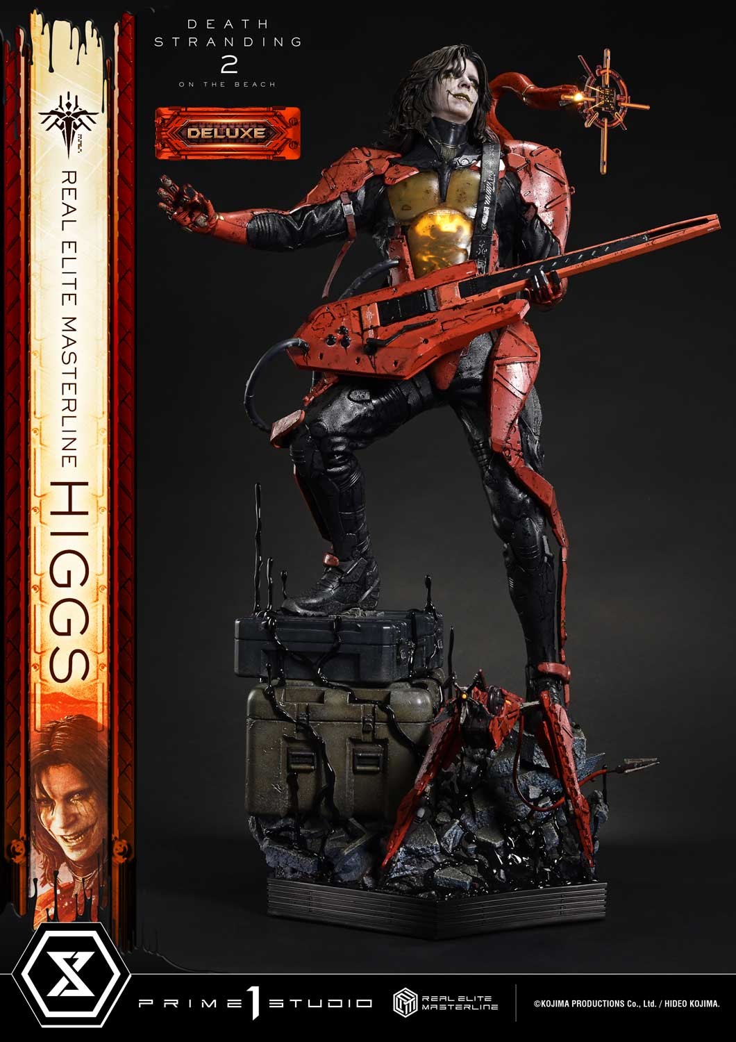 Death Stranding Higgs (Deluxe Bonus Version) 1:3 Scale Statue  (Prototype Shown) View 10