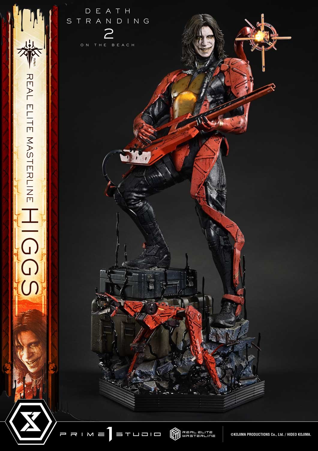 Death Stranding Higgs (Deluxe Bonus Version) 1:3 Scale Statue  (Prototype Shown) View 12