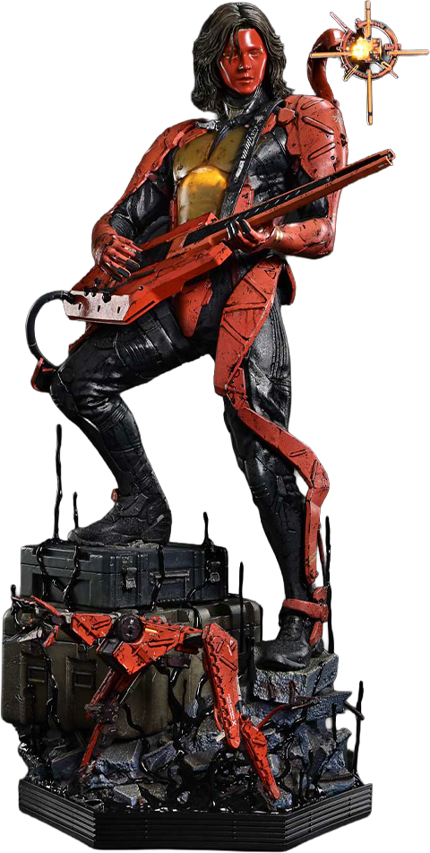 Death Stranding Higgs (Deluxe Bonus Version) 1:3 Scale Statue  (Prototype Shown) View 13