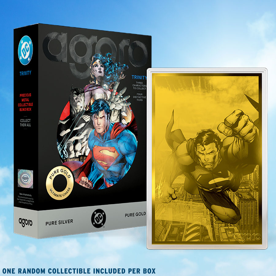 DC Comics DC Trinity Blind Box Silver Collectible  (Prototype Shown) View 1