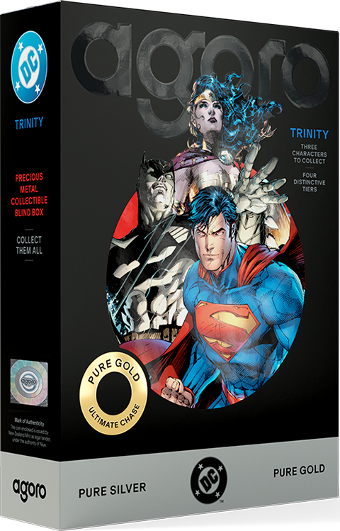 DC Comics DC Trinity Blind Box Silver Collectible  (Prototype Shown) View 18