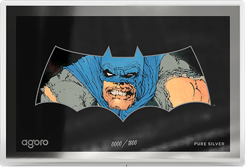 DC Comics The Dark Knight Returns: BATMAN™ Foil Silver Collectible  (Prototype Shown) View 7