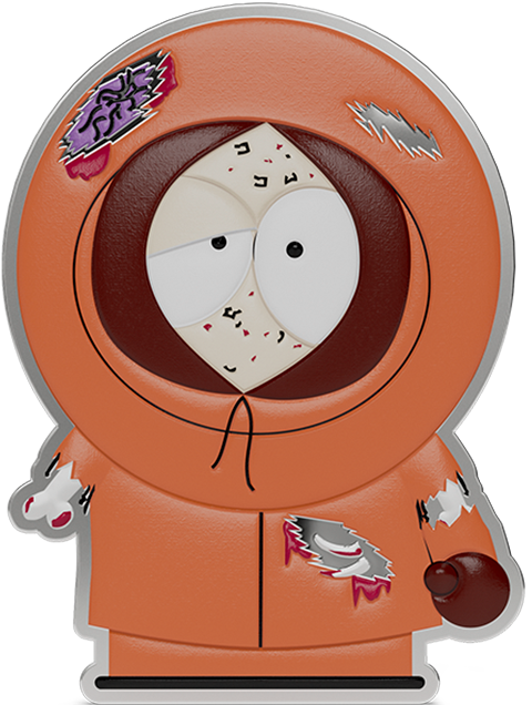 South Park Trick-or-Treat Kenny Silver Collectible  (Prototype Shown) View 7