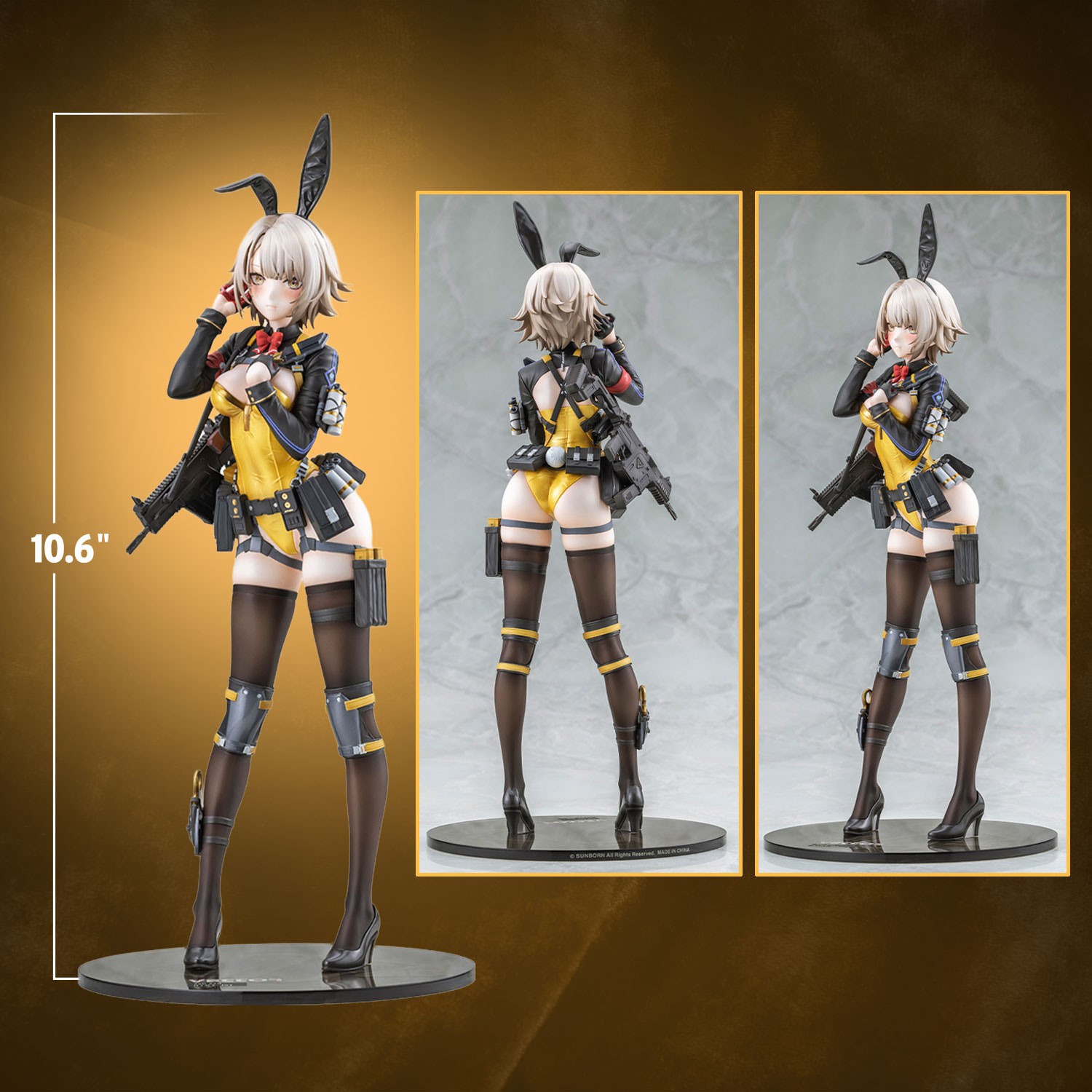 Girls' Frontline Vector (Molotov Bunny Ver.) Collectible Figure  (Prototype Shown) View 2
