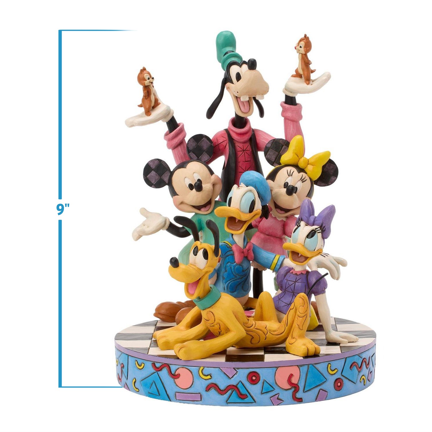 Disney 90s Retro Mickey & Friends Figurine  (Prototype Shown) View 2