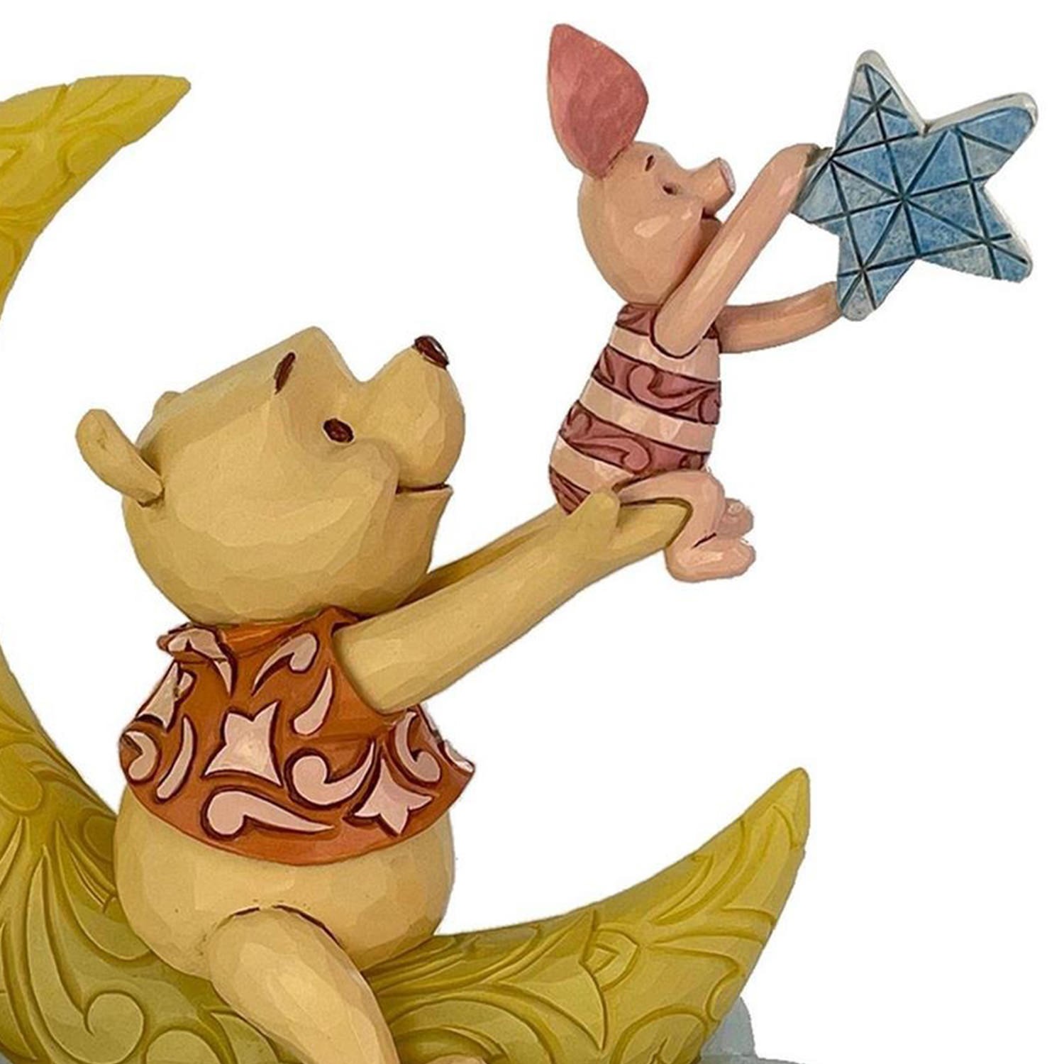 Disney Pooh & Piglet LED Moon Figurine  (Prototype Shown) View 6