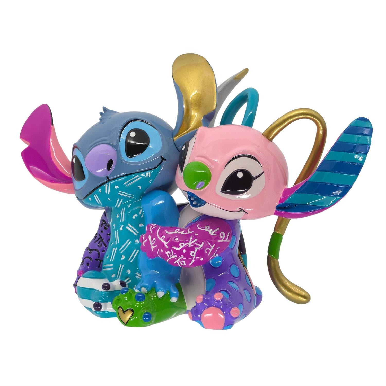 Disney Stitch & Angel 20th Anniversary Figurine  (Prototype Shown) View 3