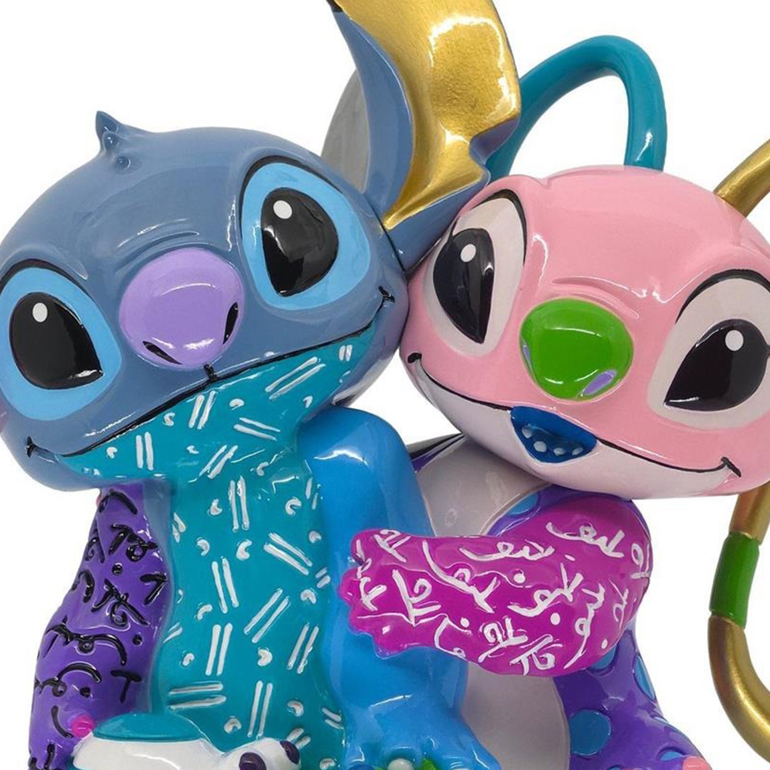 Disney Stitch & Angel 20th Anniversary Figurine  (Prototype Shown) View 6