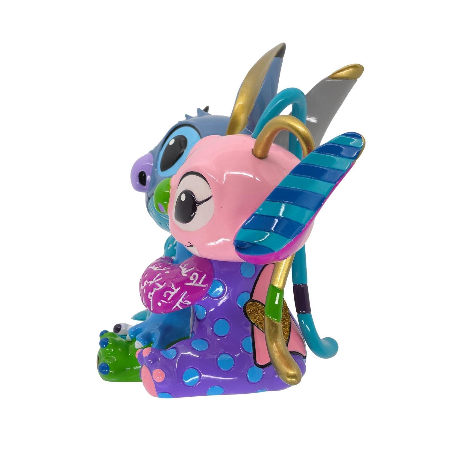 Disney Stitch & Angel 20th Anniversary Figurine  (Prototype Shown) View 7