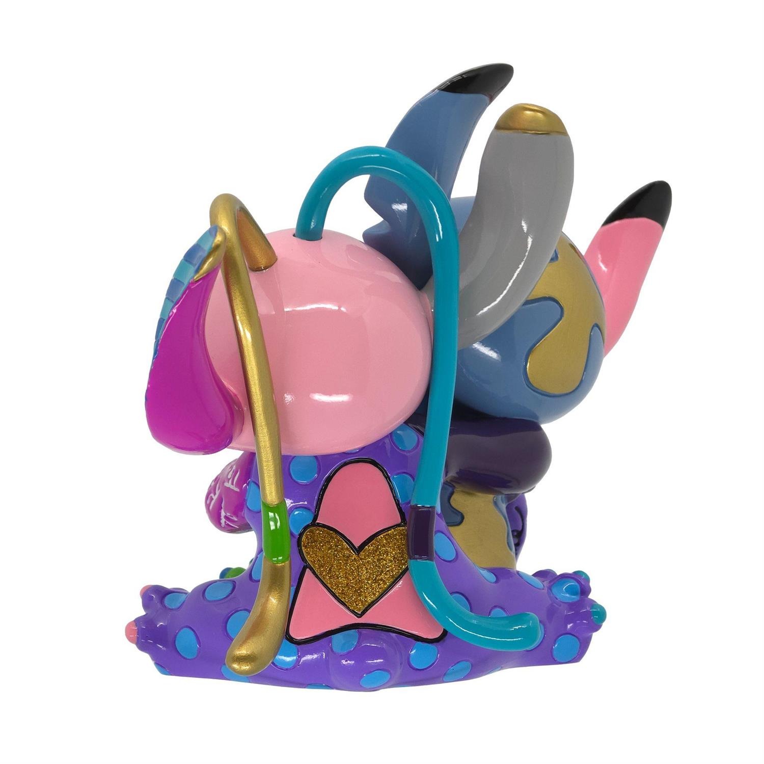 Disney Stitch & Angel 20th Anniversary Figurine  (Prototype Shown) View 8