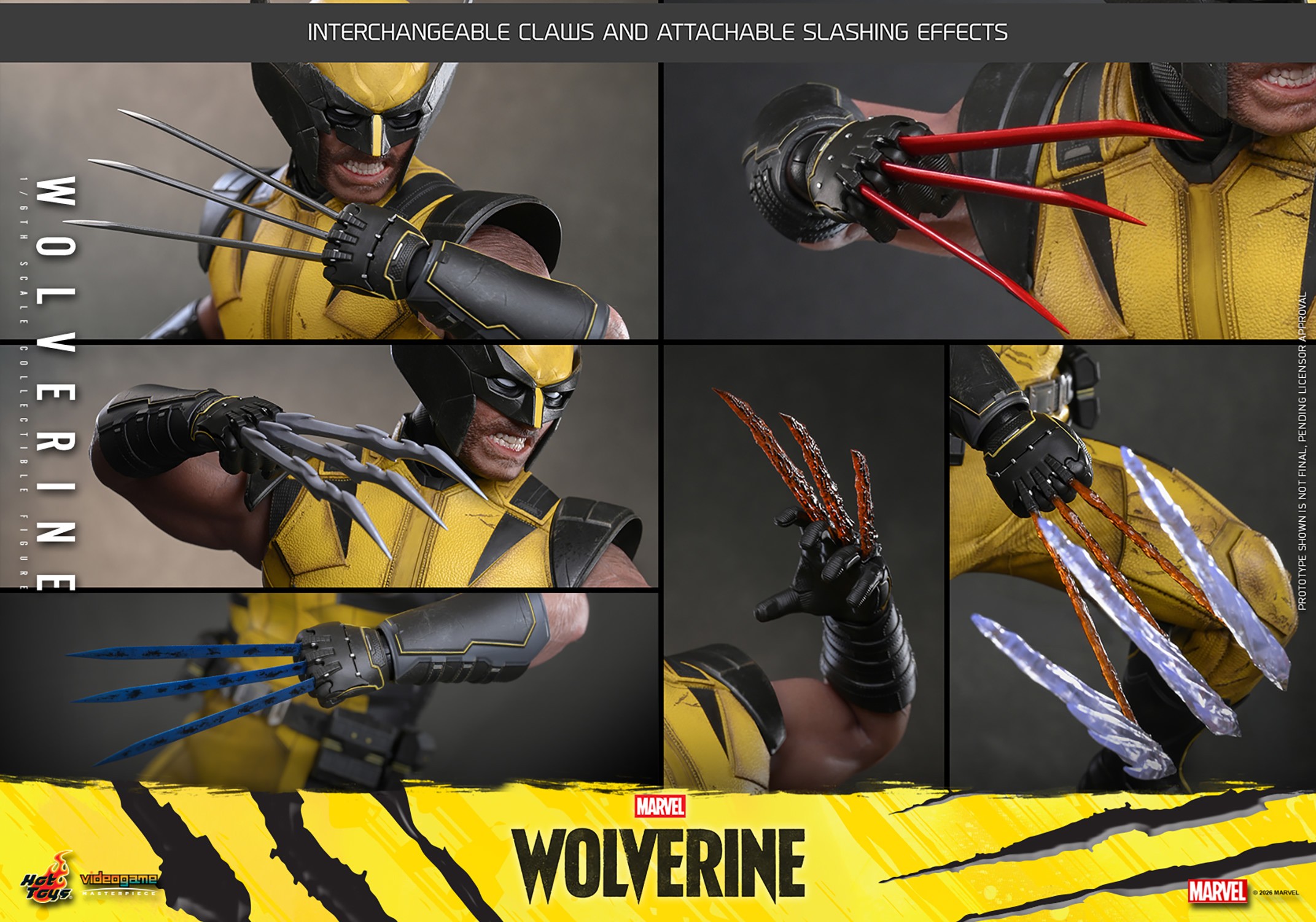 Marvel Wolverine Sixth Scale Figure  Collector Edition (Prototype Shown) View 17