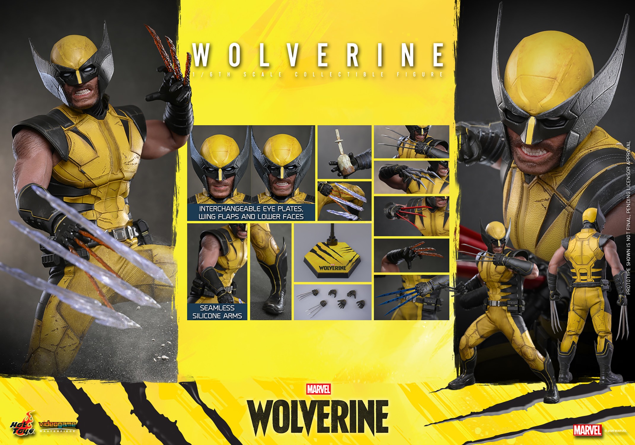 Marvel Wolverine Sixth Scale Figure  Collector Edition (Prototype Shown) View 18