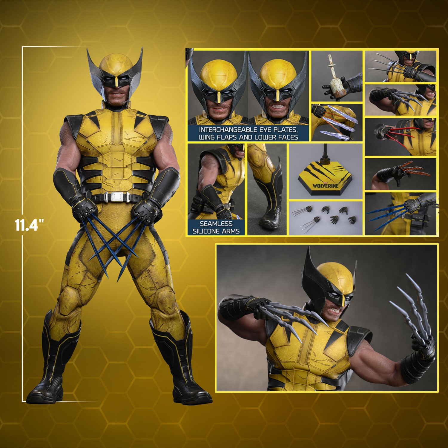 Marvel Wolverine Sixth Scale Figure  Collector Edition (Prototype Shown) View 2
