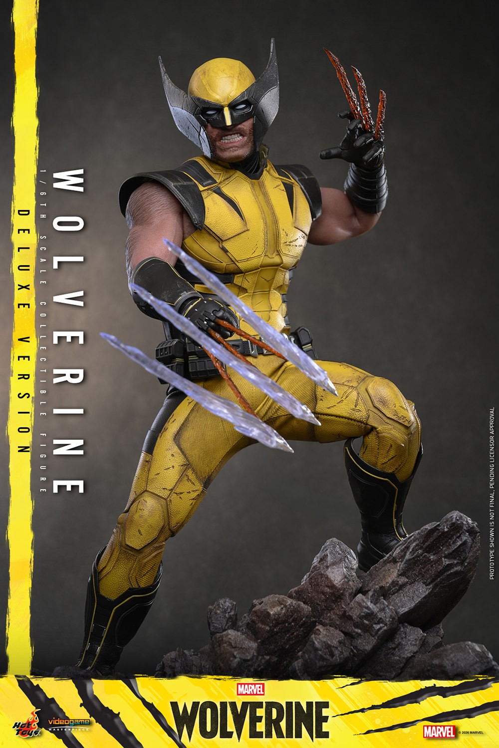 Marvel Wolverine (Deluxe Version) Sixth Scale Figure  (Prototype Shown) View 13