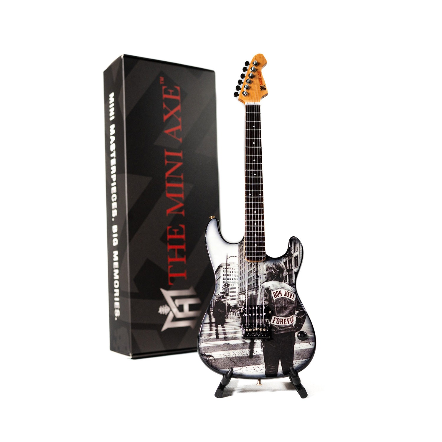 Bon Jovi Bon Jovi Collectible Miniature Guitar Set Miniature  (Prototype Shown) View 3
