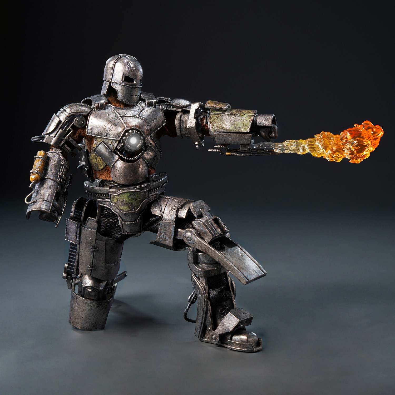 Marvel DLX Iron Man Mark 1 Action Figure  (Prototype Shown) View 6