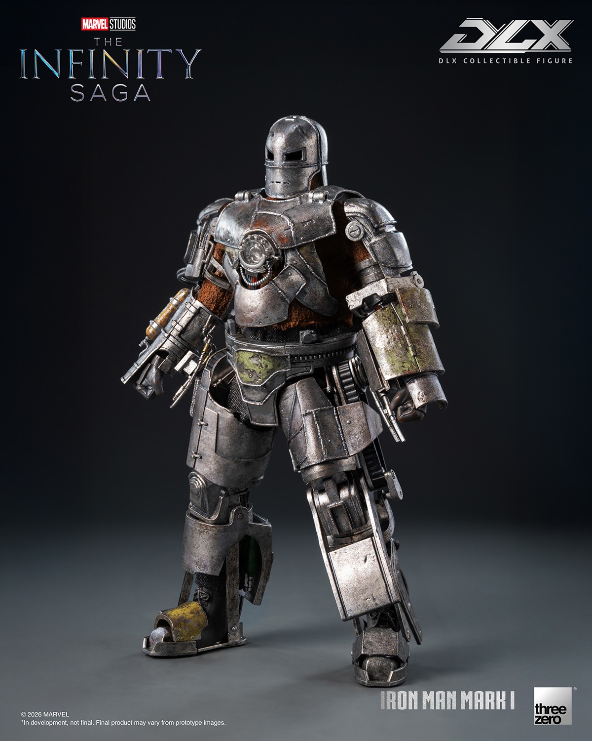 Marvel DLX Iron Man Mark 1 Action Figure  (Prototype Shown) View 7
