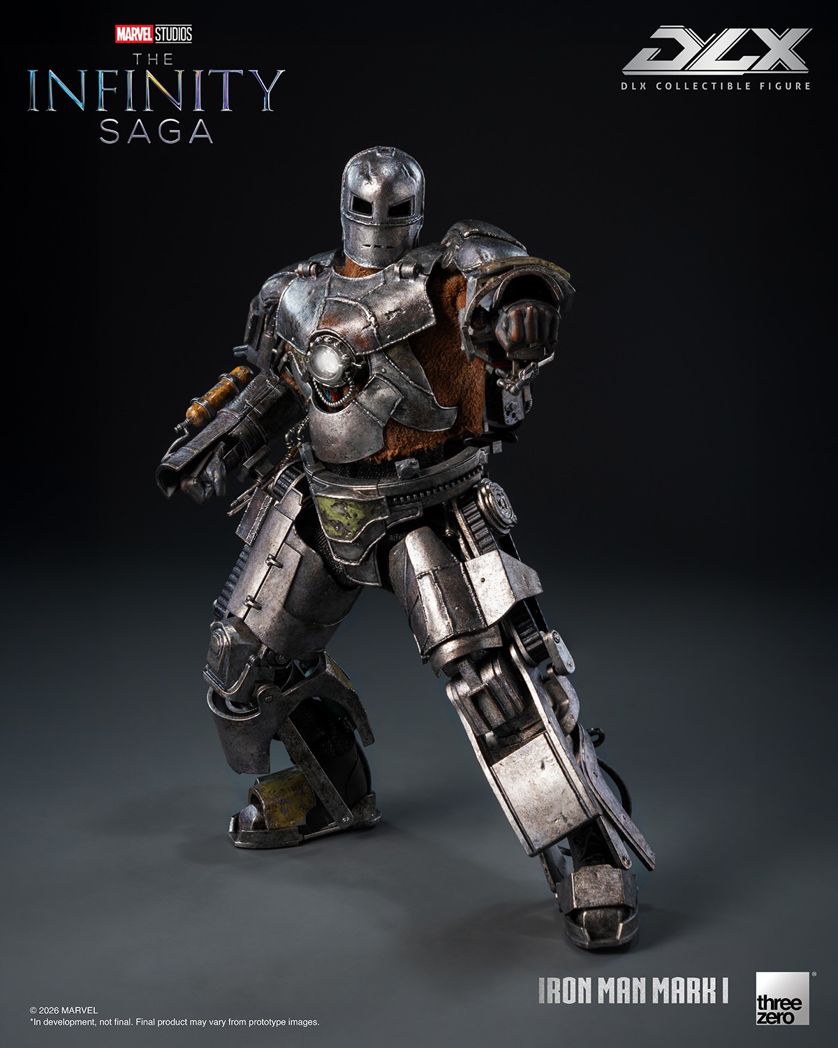 Marvel DLX Iron Man Mark 1 Action Figure  (Prototype Shown) View 9