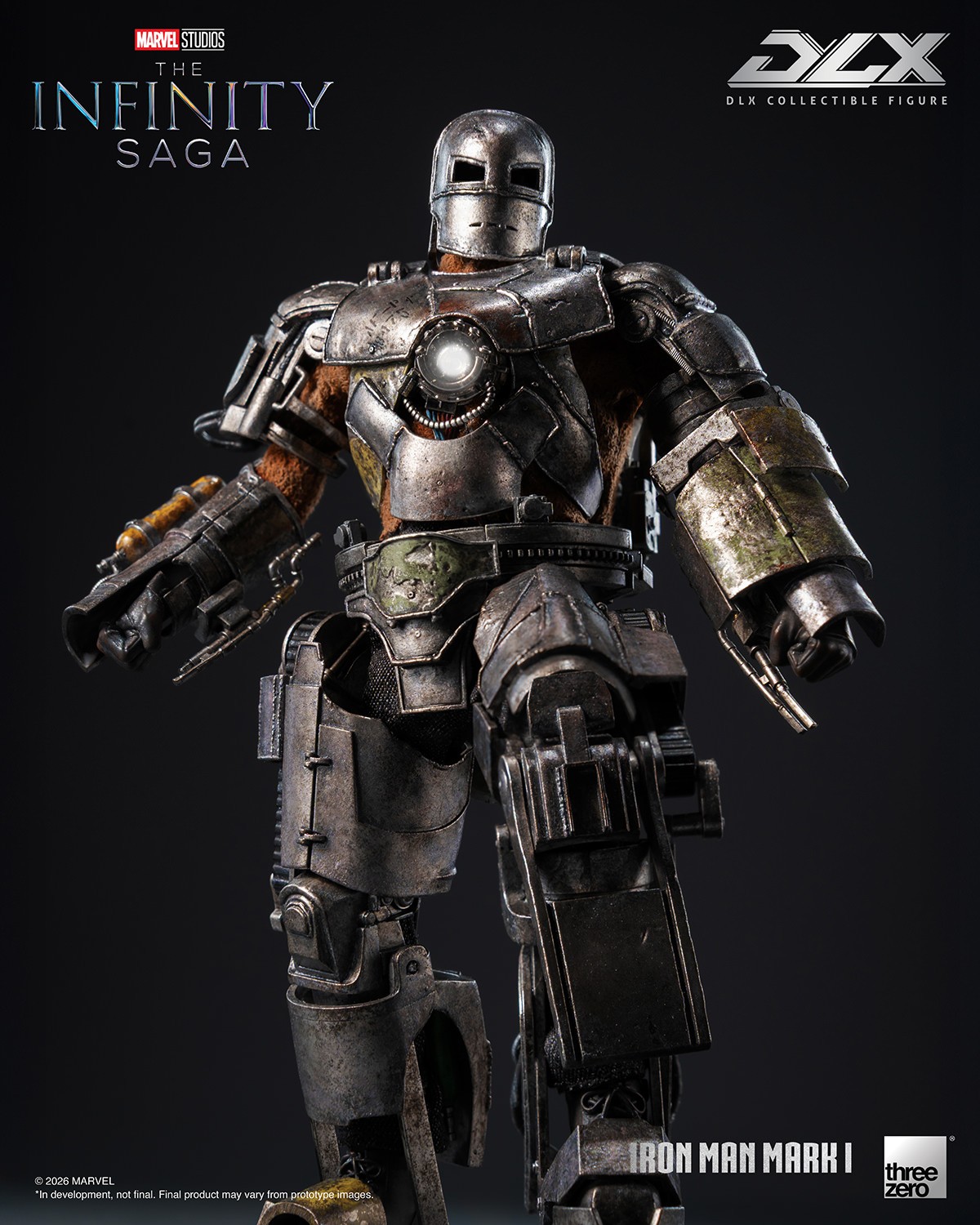 Marvel DLX Iron Man Mark 1 Action Figure  (Prototype Shown) View 15