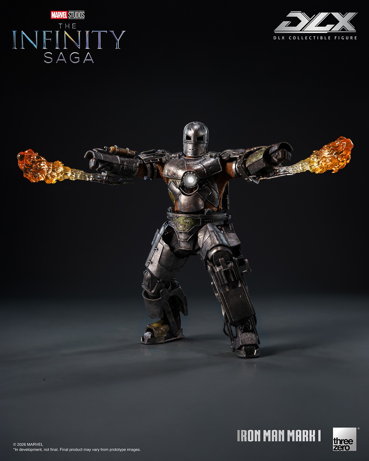 Marvel DLX Iron Man Mark 1 Action Figure  (Prototype Shown) View 12