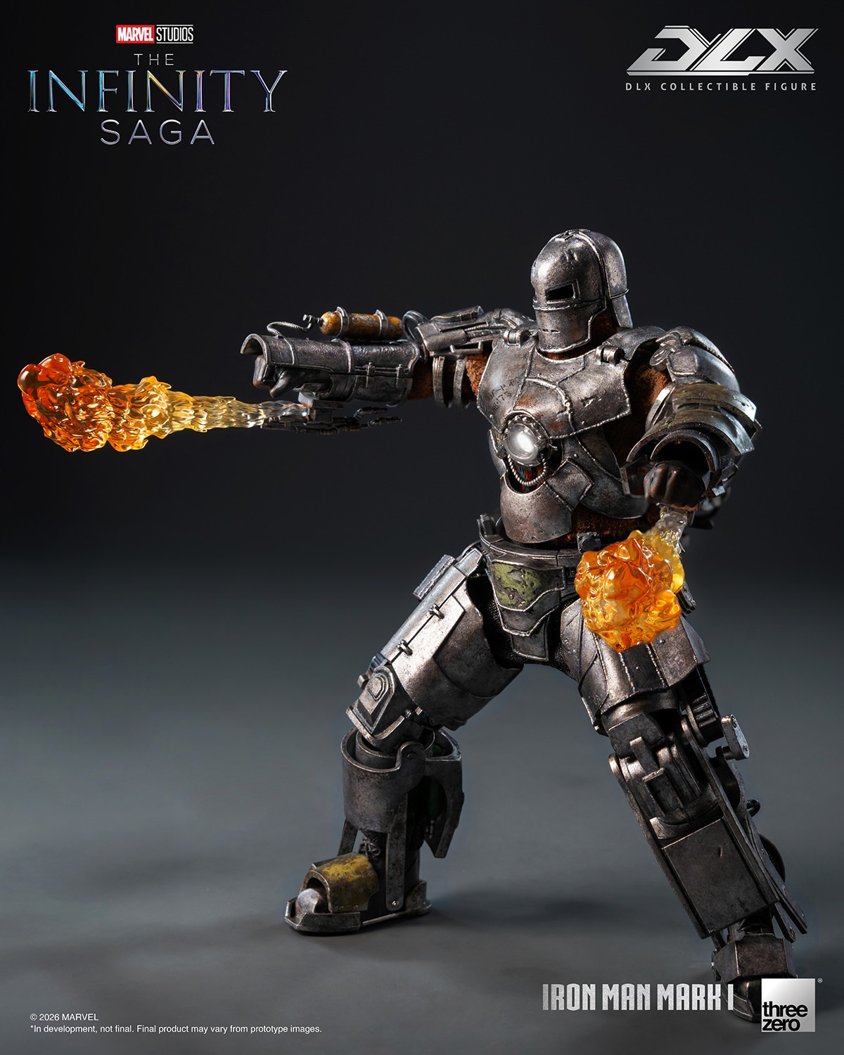Marvel DLX Iron Man Mark 1 Action Figure  (Prototype Shown) View 13