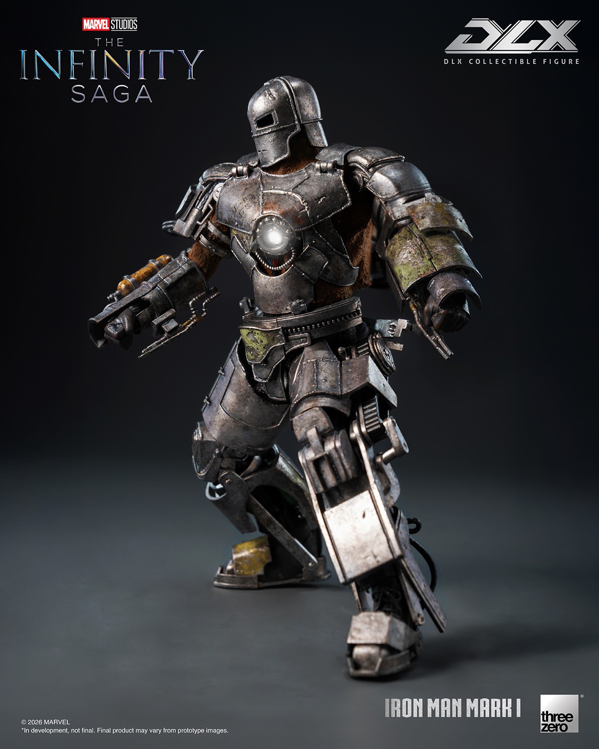 Marvel DLX Iron Man Mark 1 Action Figure  (Prototype Shown) View 10